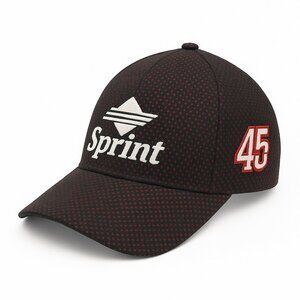 Kyle Petty #45 NASCAR Sprint Adjustable Racing Hat – Black
